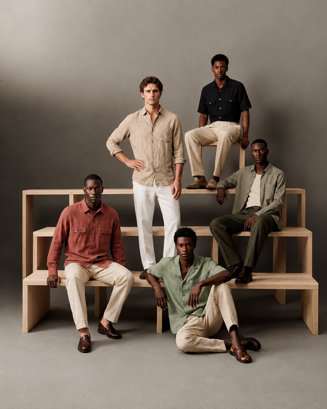 REGULAR FIT COTTON SHIRT WITH POCKETS