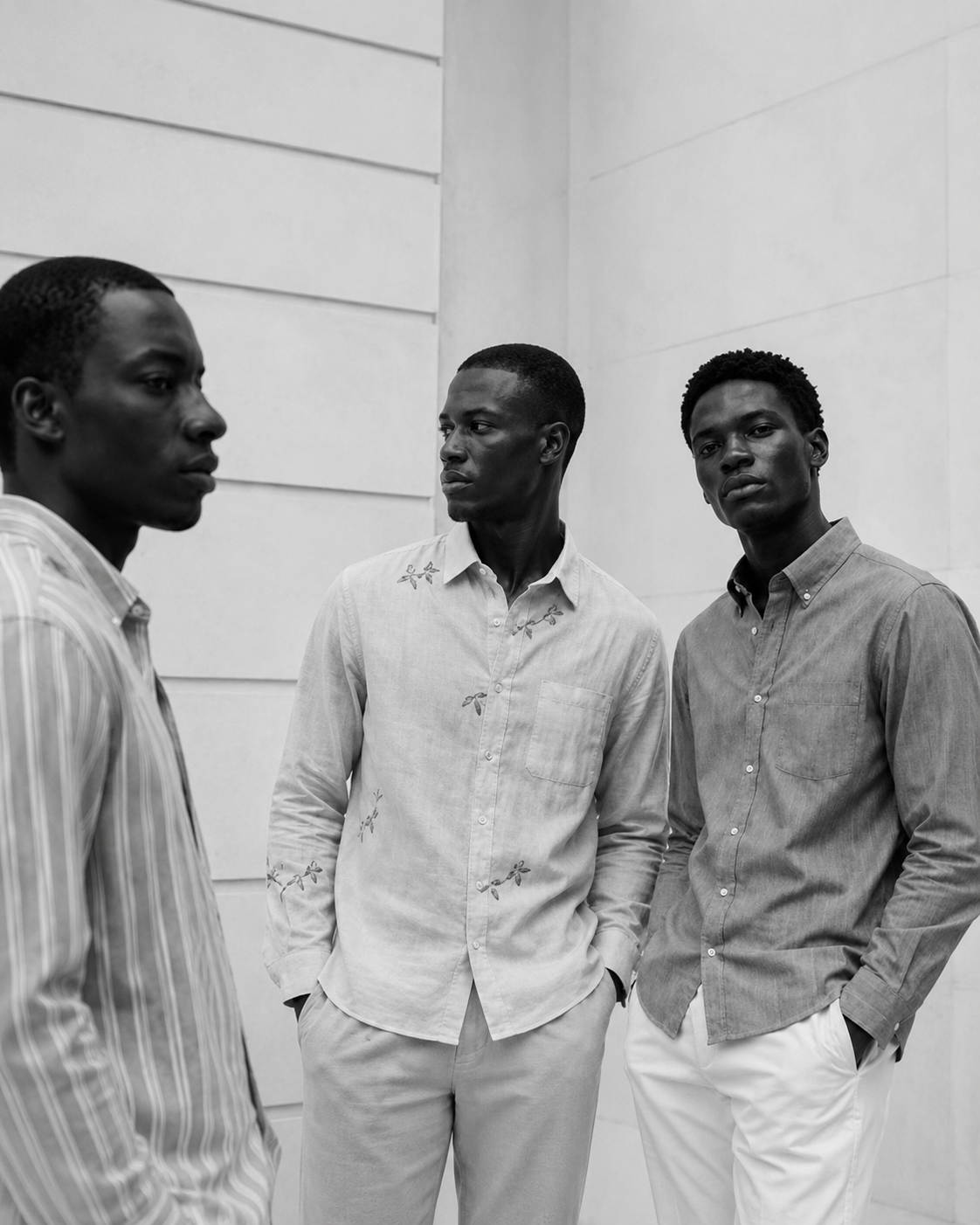 REGULAR FIT LINEN COTTON SHIRT