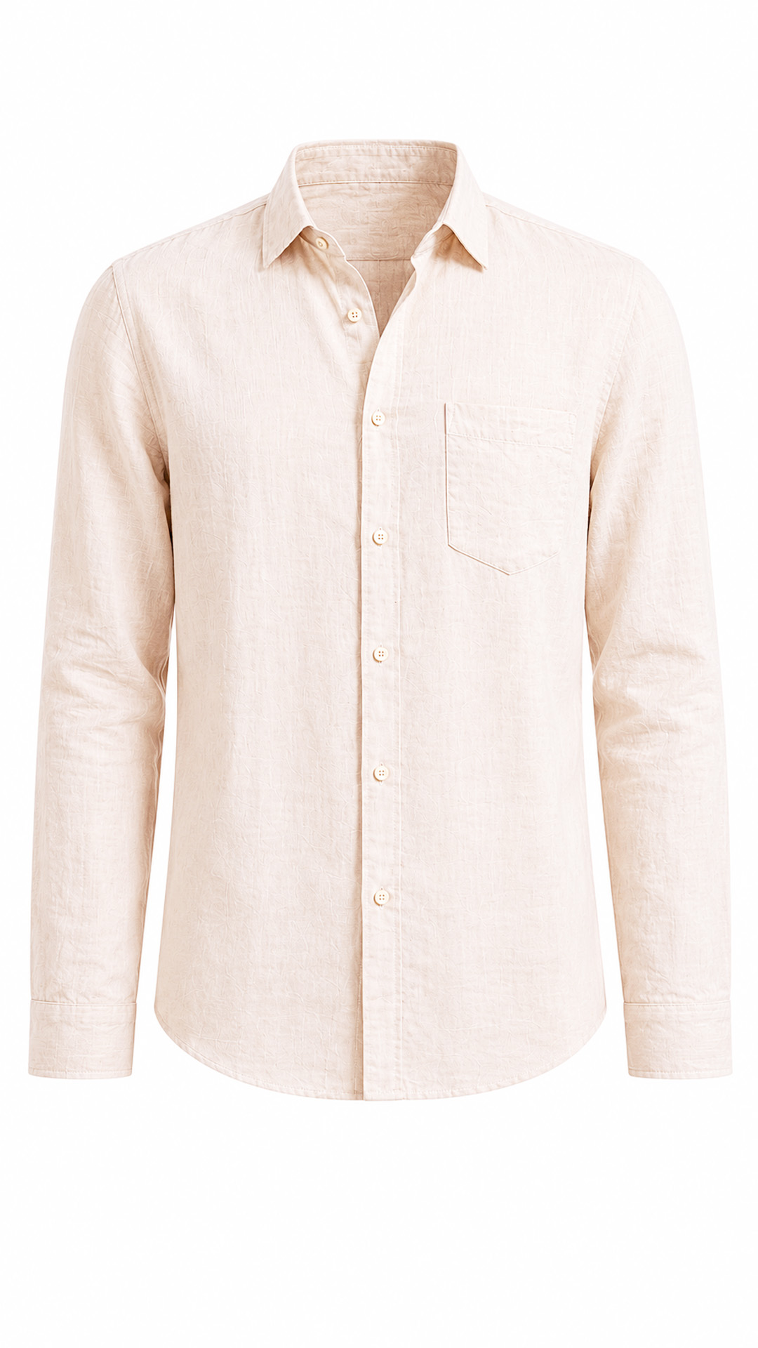 100% LINEN REGULAR FIT SHIRT view 4