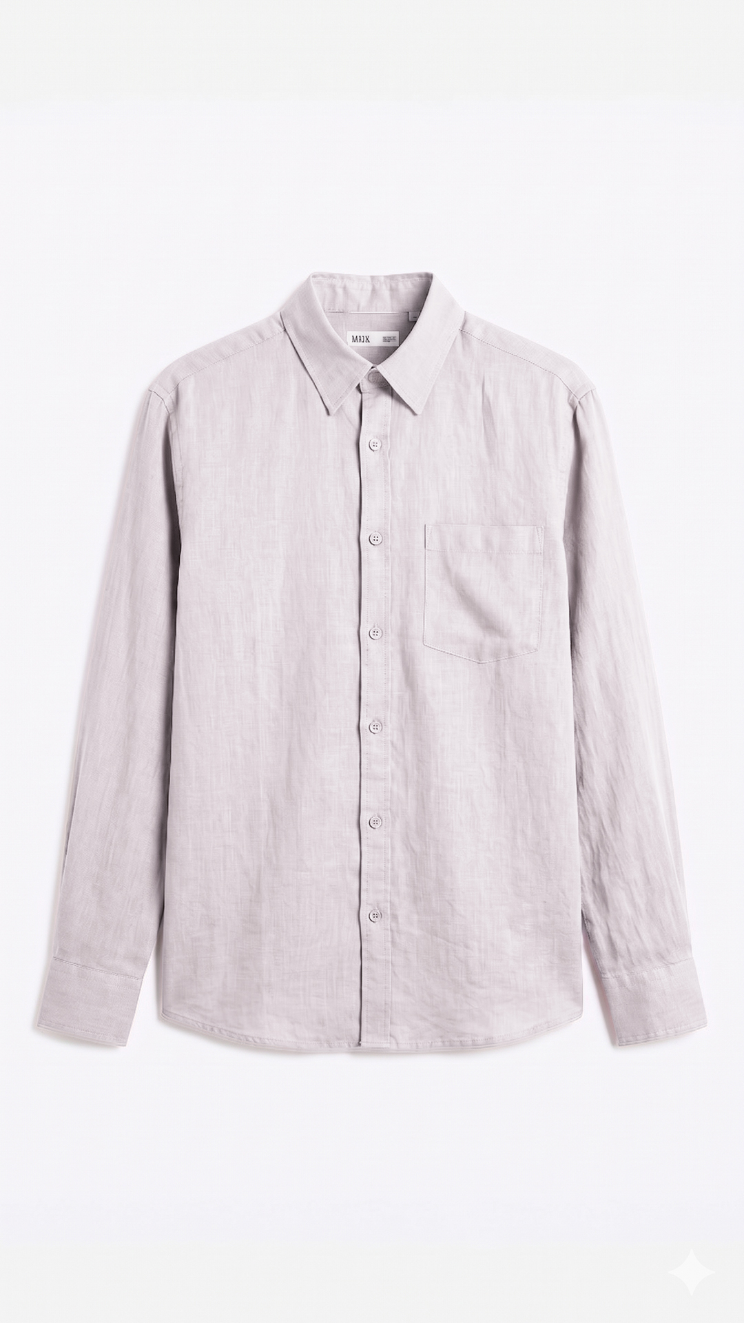 100% LINEN REGULAR FIT SHIRT view 6