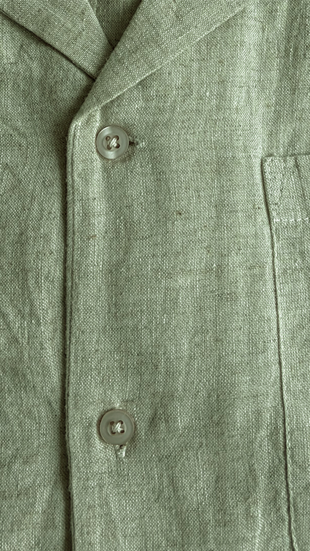 CAMP COLLAR LINEN COTTON SHIRT view 5