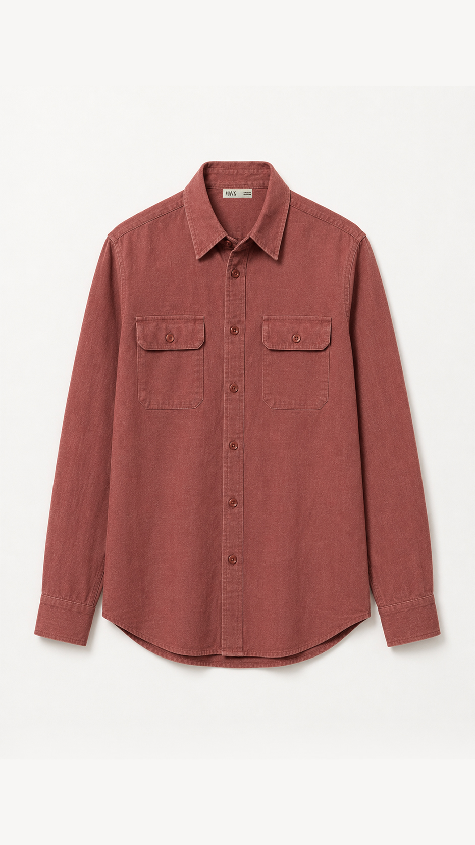 REGULAR FIT COTTON SHIRT WITH POCKETS view 4