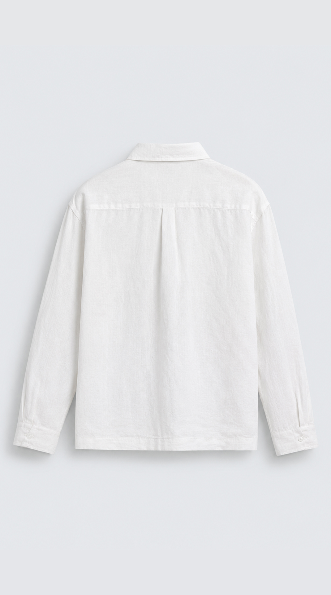 100% LINEN REGULAR FIT SHIRT view 5