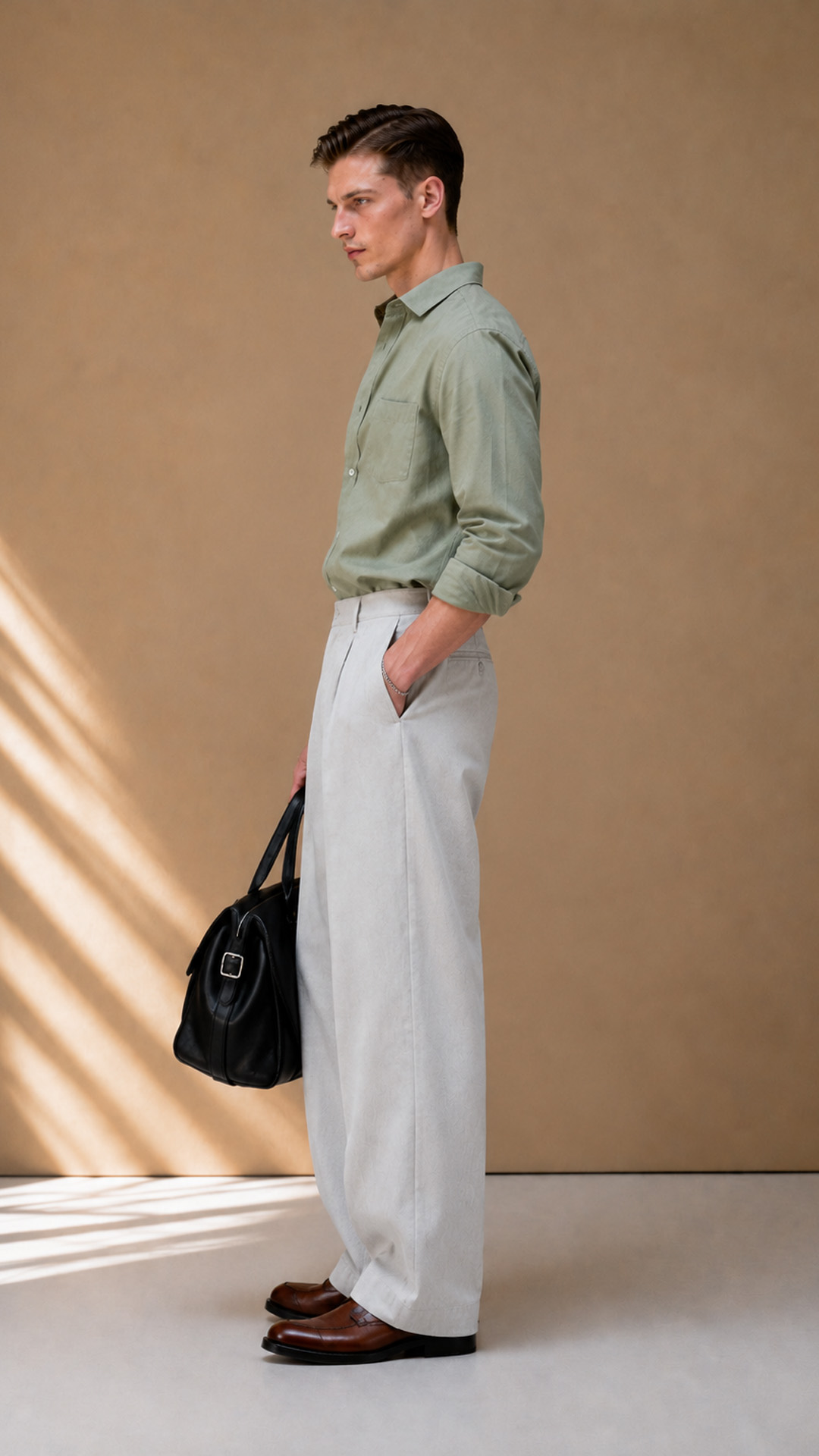 PLEATED TROUSER alternate