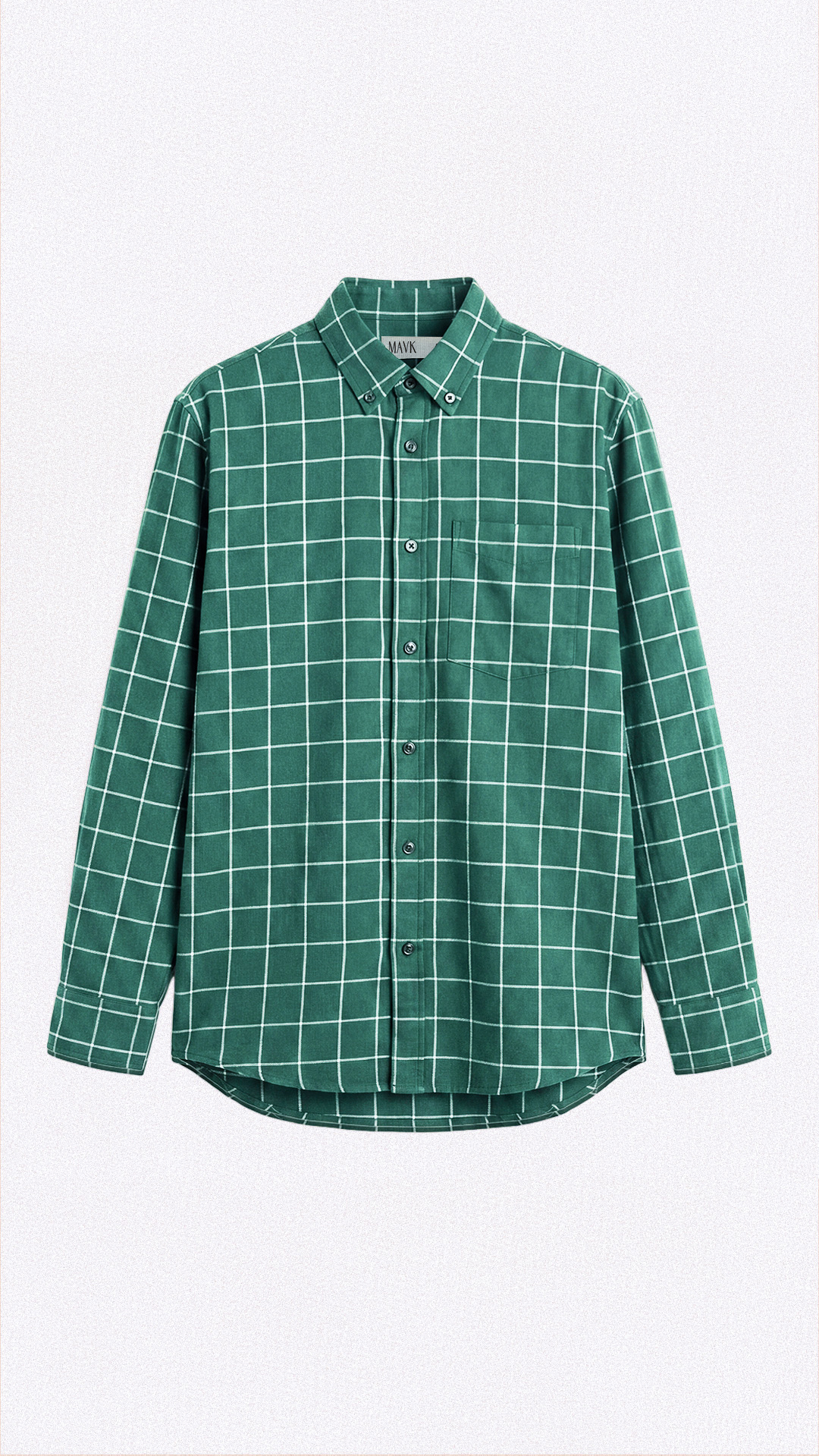CHECKERED COTTON LINEN SHIRT view 6