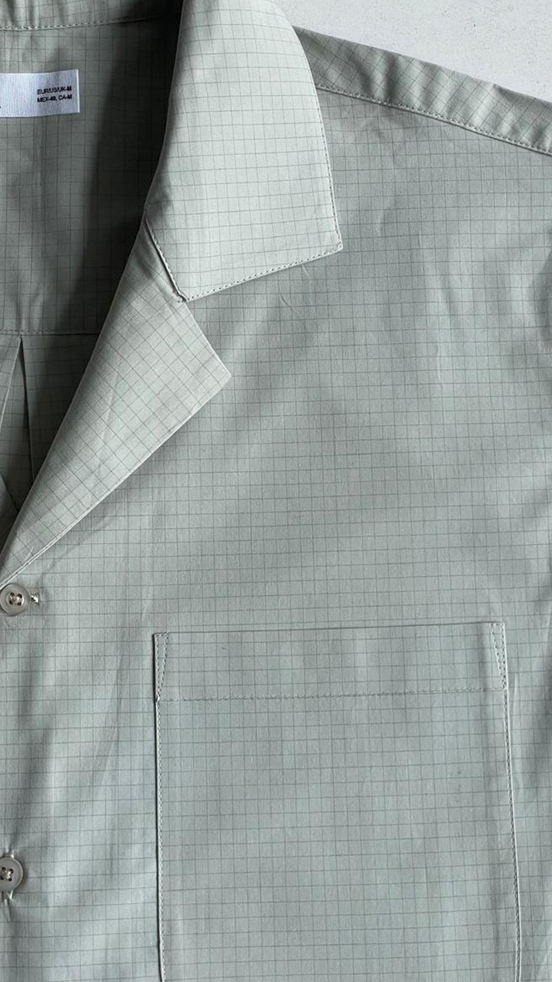 CAMP COLLAR COTTON LOUNGE SHIRT view 6