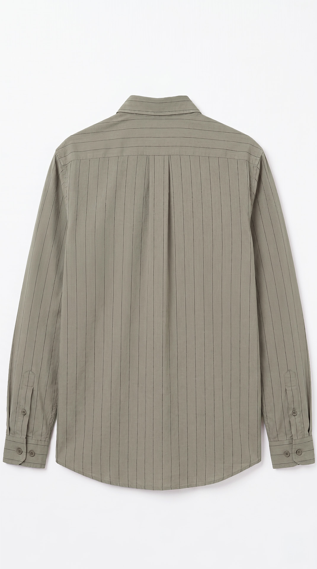 LINEN BLEND REGULAR FIT SHIRT view 4