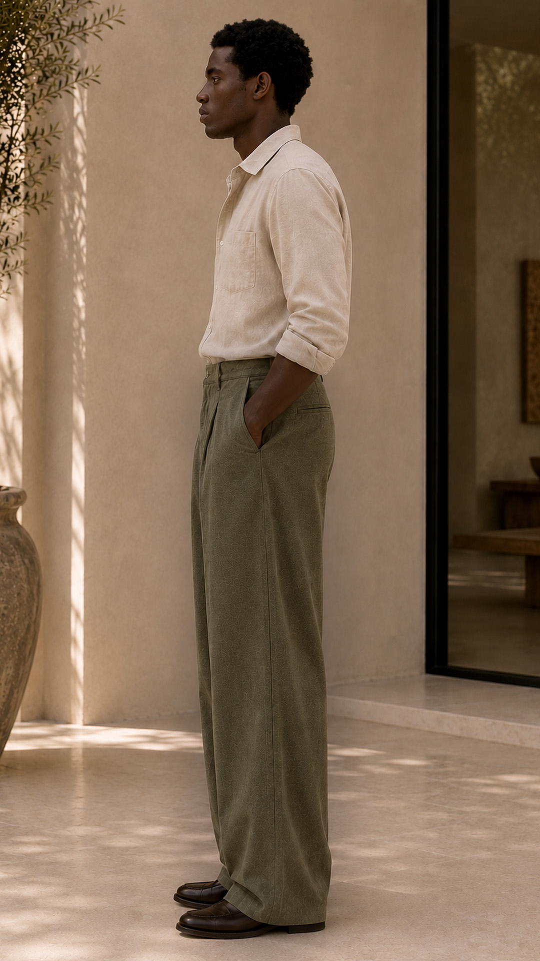 PLEATED TROUSER alternate